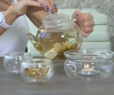 Glass Teapot  Stovetop & Microwave Safe