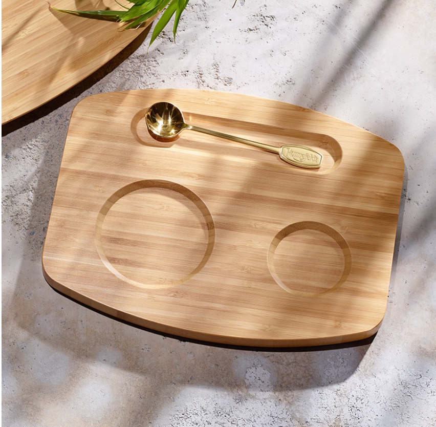Bamboo serving tray