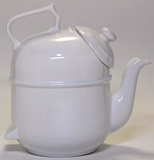 Tilting Teapot White Porcelain Ronnefeldt