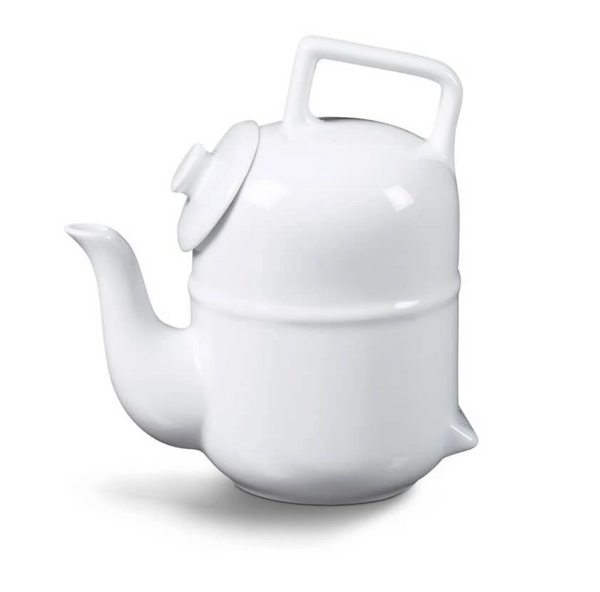 Tilting Teapot White Porcelain Ronnefeldt